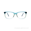 Masculino Daily Frame más nuevo diseño unisex rectangle gafas para clientes